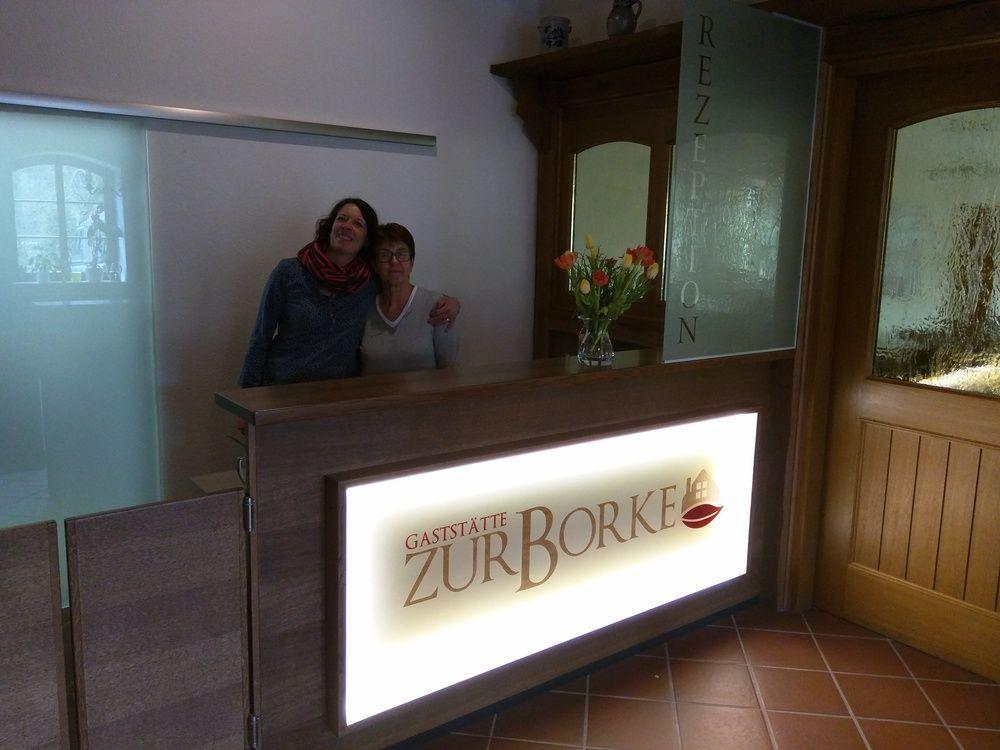 Hotel Zur-Borke Neuenrade 外观 照片